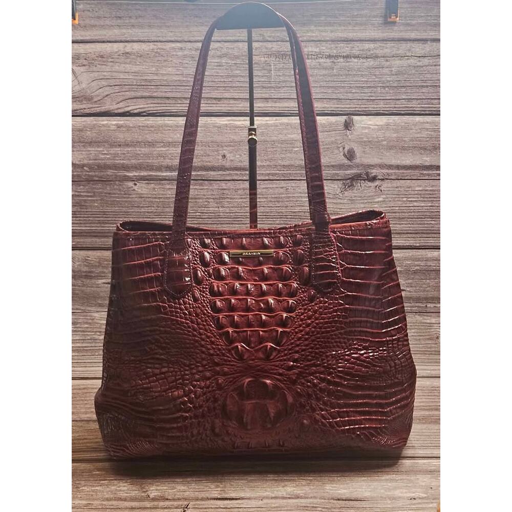 👜 Brahmin Medium Julian Satchel – Tart Melbourne (EUC)